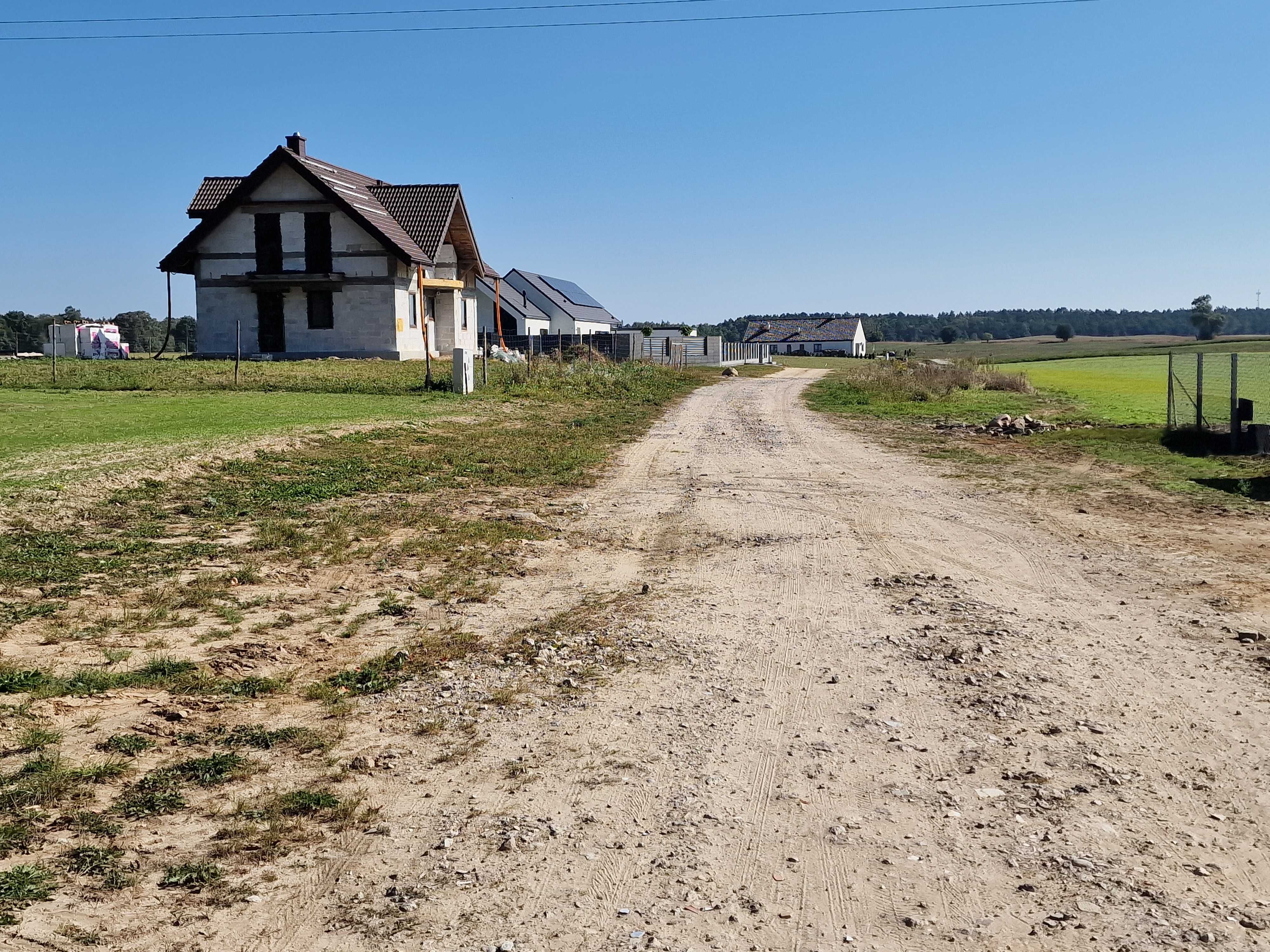 Uzbrojona działka budowlana pod Olsztynem