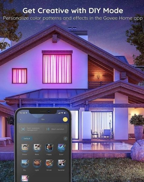 Taśma LED Bluetooth 20M GOVEE H613D RGB 24W