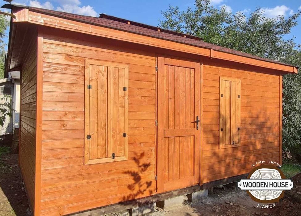 Nowoczesny domek ogrodowy "Classic" 5x3 altanka domek