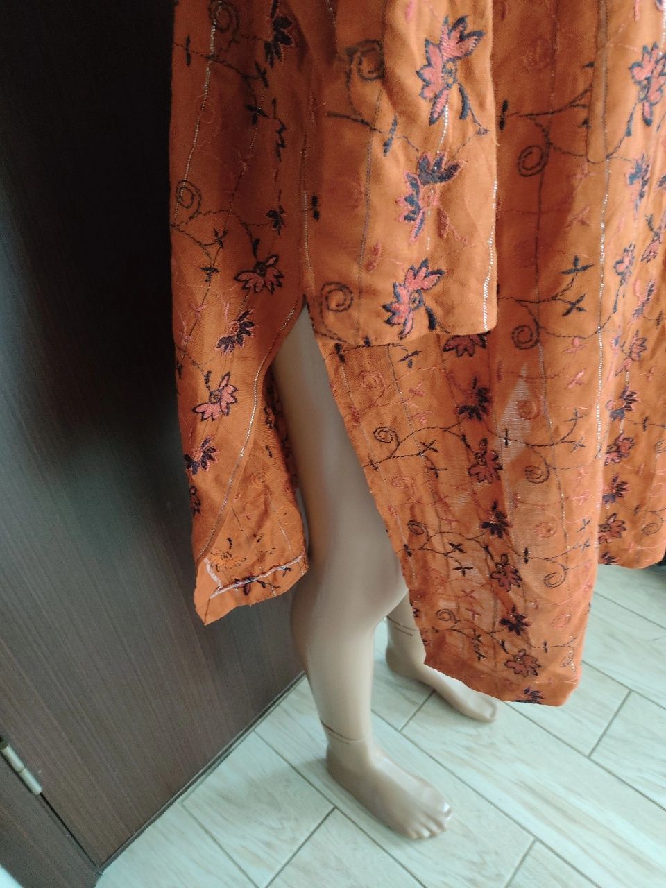 Домашнее платье халат