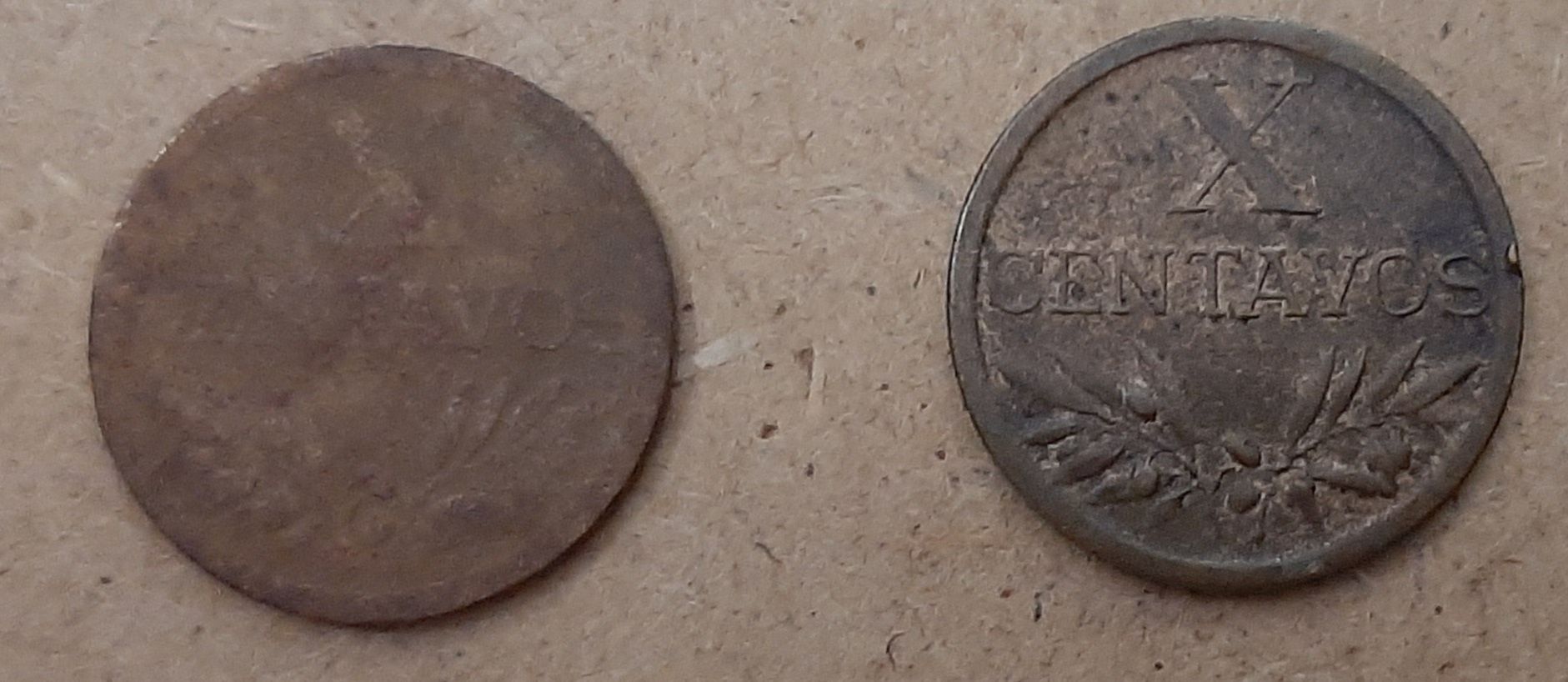 Moeda X Centavos Portugal Anos 1955 e 1960