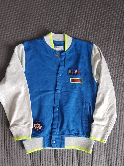 Bluza 5 10 15 rozmiar 116 chłopięca rozpinana