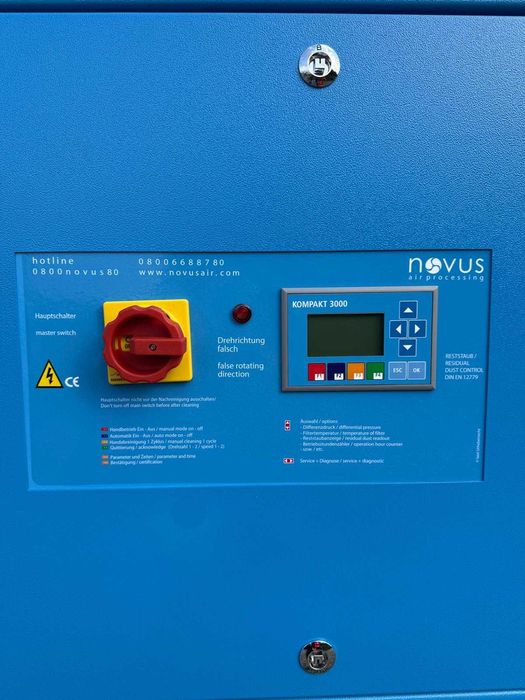 Odciąg dymu z hali, wieża wentylacyjna,filtrowentylacja NOVUS AIRTOWER