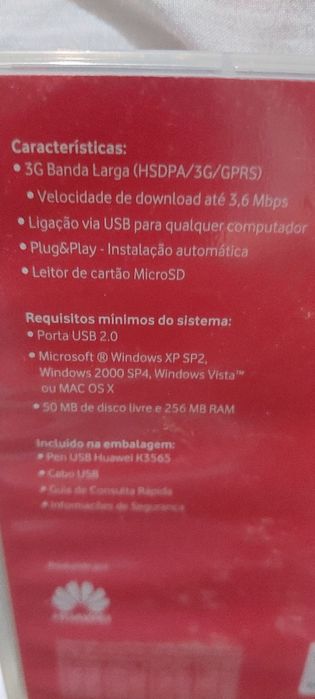 PEN USB Banda Larga Internet Vodafone Marca Huawei NOVA