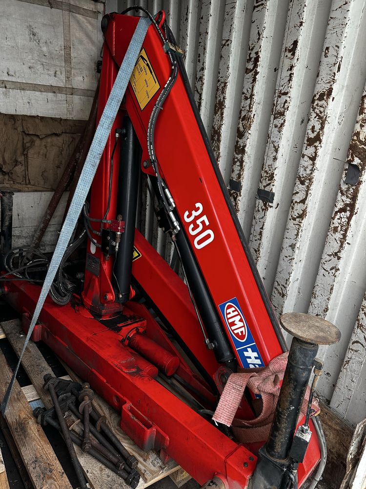 Żuraw hydrauliczny HMF typ 352 k1