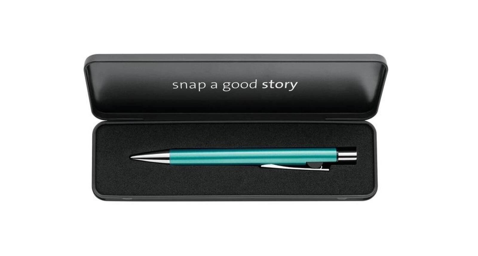 Długopis Snap K10 turkus metallic etui PELIKAN pudełko,56x188 mm