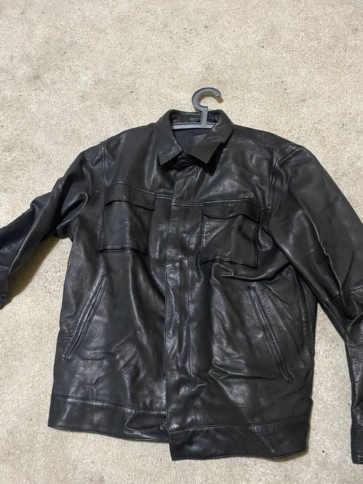 Casaco de Couro Massimo Dutti - Como Novo