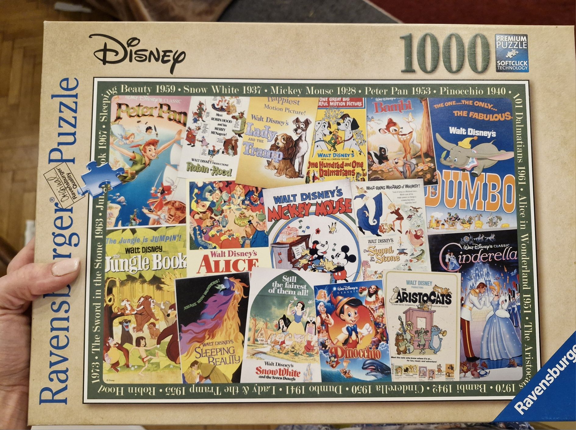 Puzzle Ravensburger 1000 Disney
