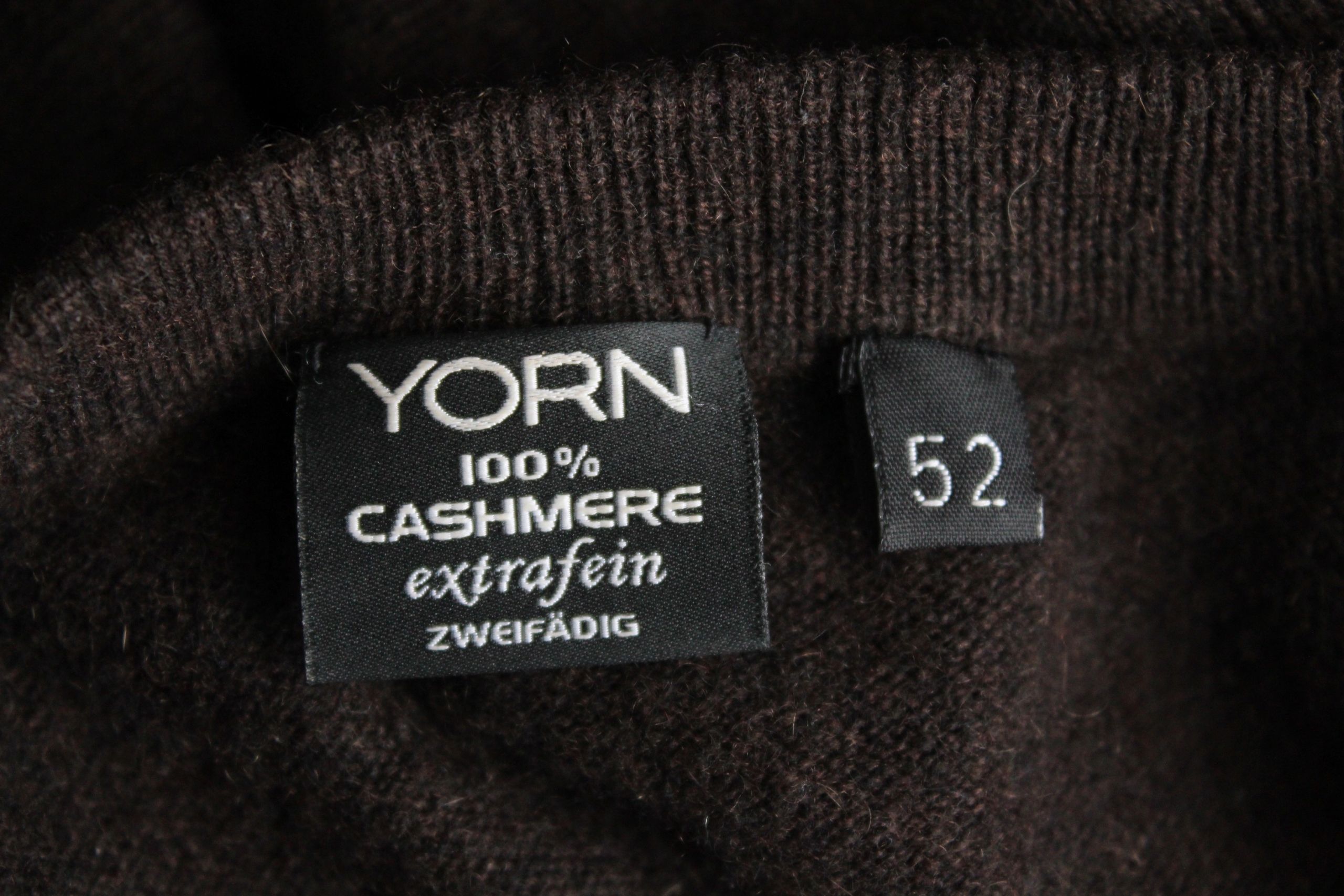 Yorn Super Sweter Męski Kaszmir Xl Bdb Stan