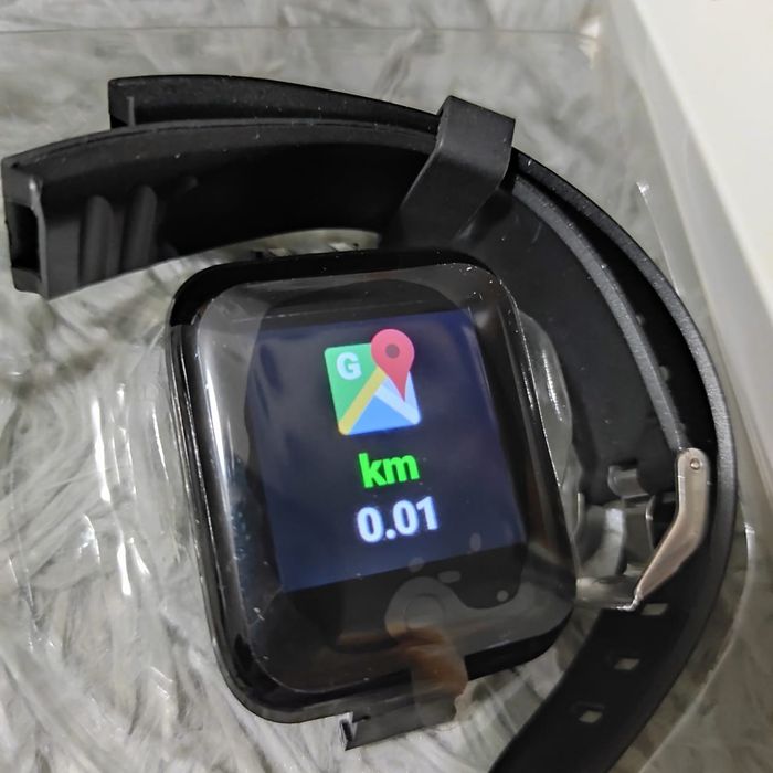 Smartwatch zegarek czarny NOWY