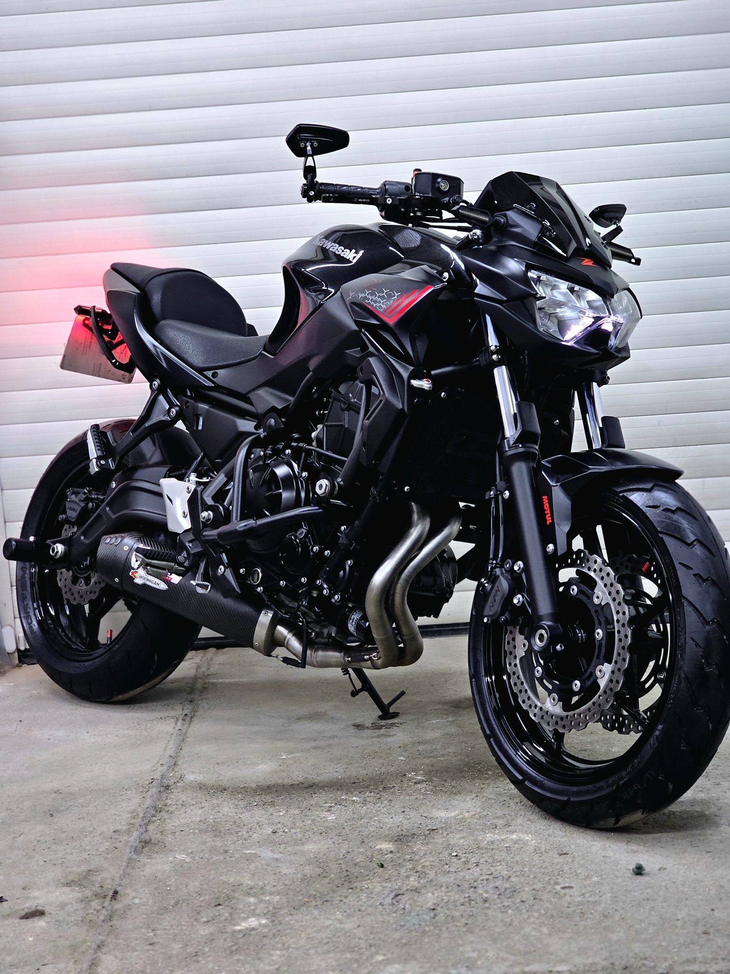 Kawasaki Z650 Black edition 2021 rok  35KW A2 Wydech MiVV dodatki