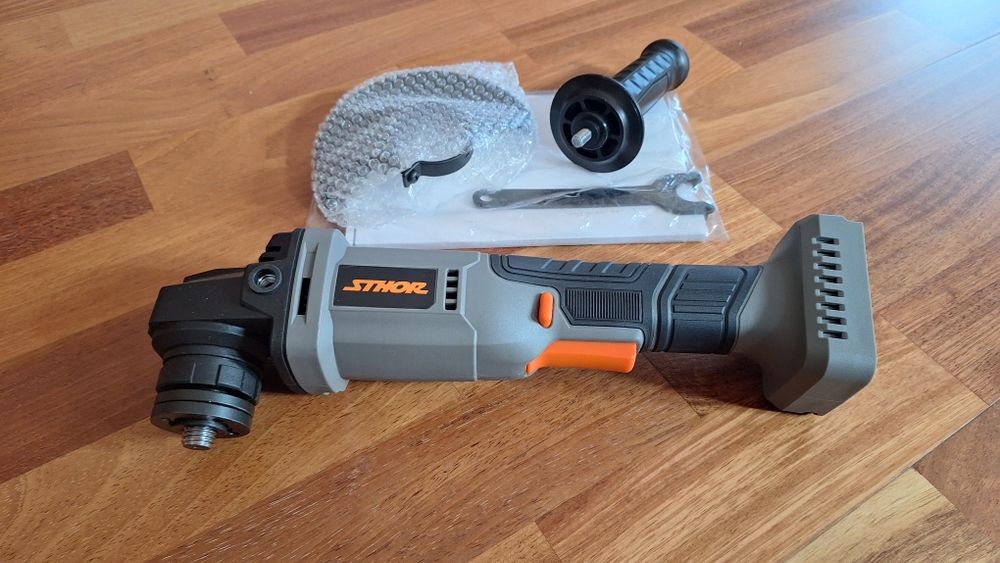 Szlifierka kątowa 125mm akumulatorowa nowa polerka sthor 78090 aku 20v