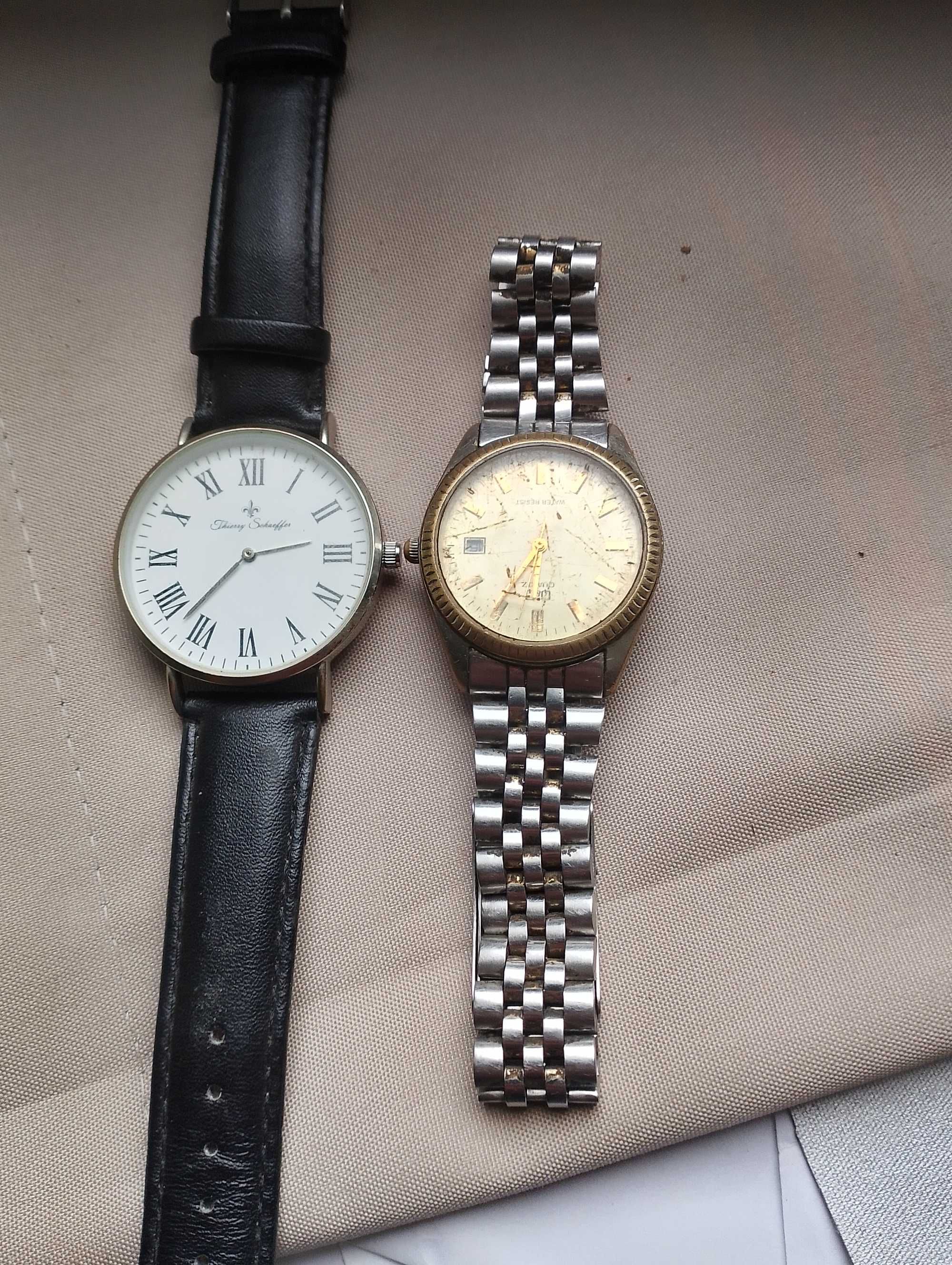 2 zegarki starszy i nowszy