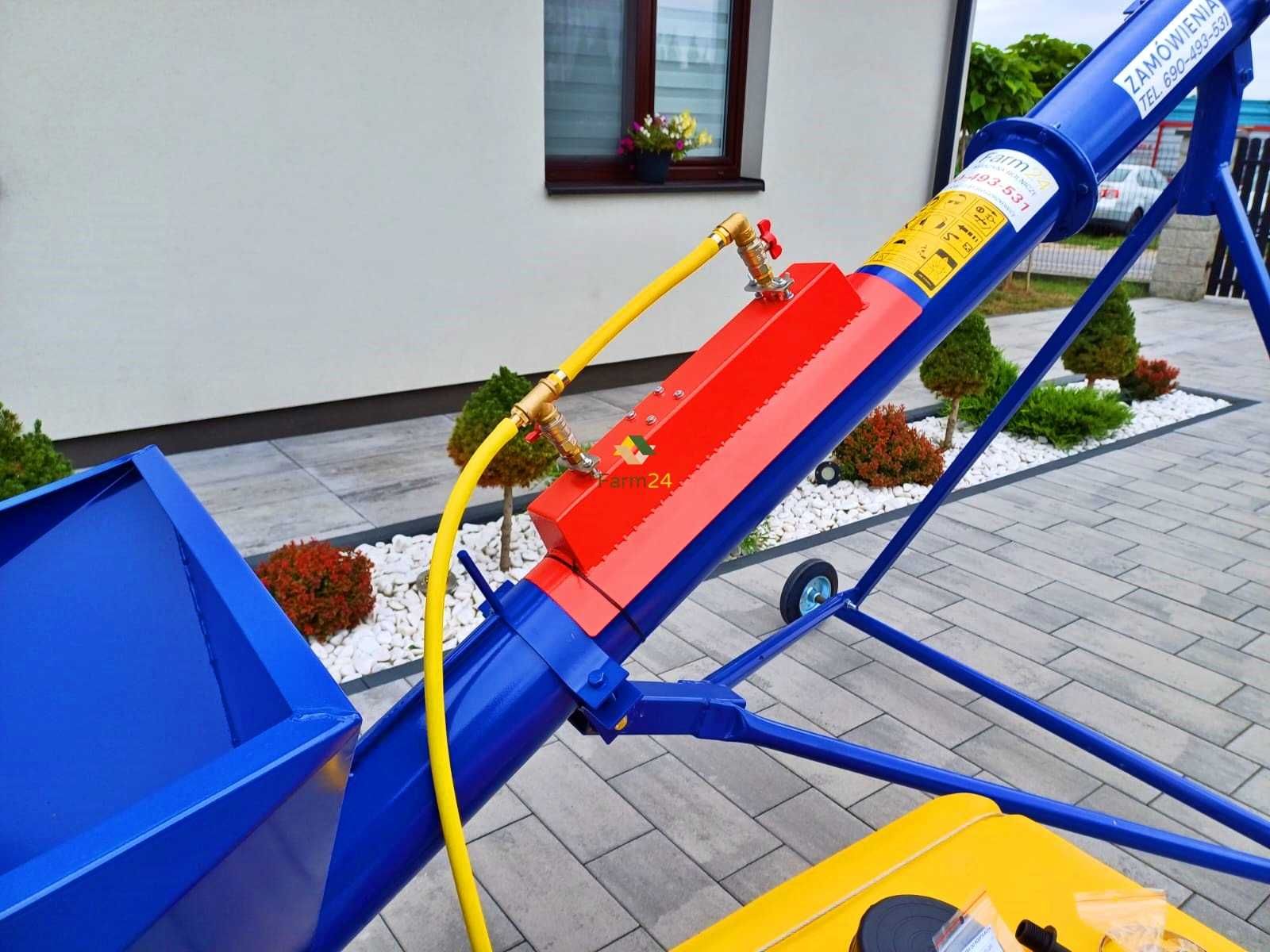 ZESTAW Zaprawiarka do zboża nasion + żmijka do zboża FI 140 + wózek