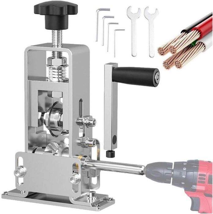 Profesjonalna Korowarka do Kabli Maszyna Przewodów Odizolowywacz
