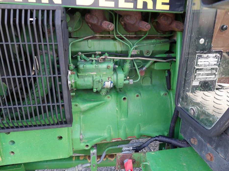 JOHN DEERE 1750, 4x4, 55 KM, 3-cyl, PEŁZAJĄCE oryginał, super stan