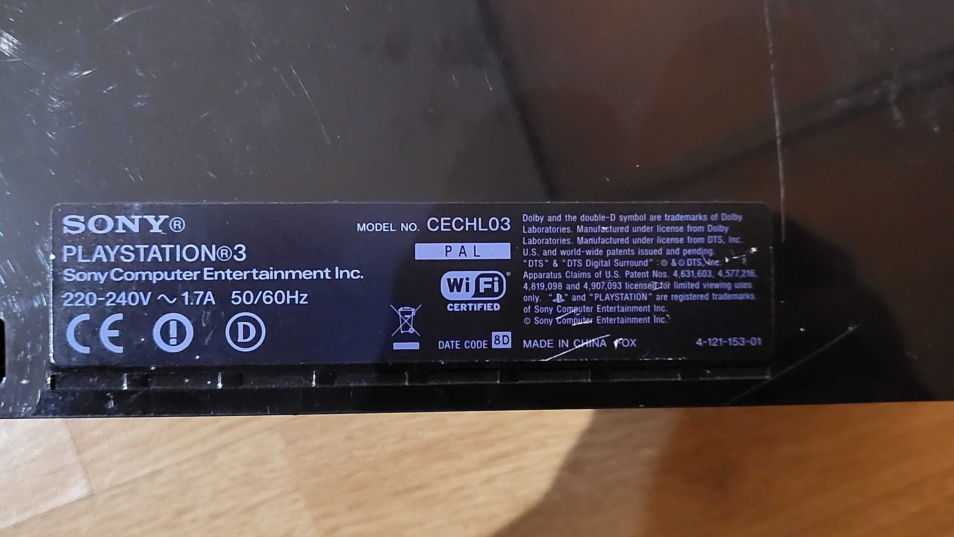 PS3 CECHL03 80GB SSD, Evilnat 4.91, nowy pad