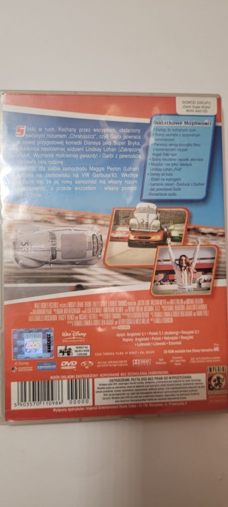 Film Garbi super bryka płyta DVD