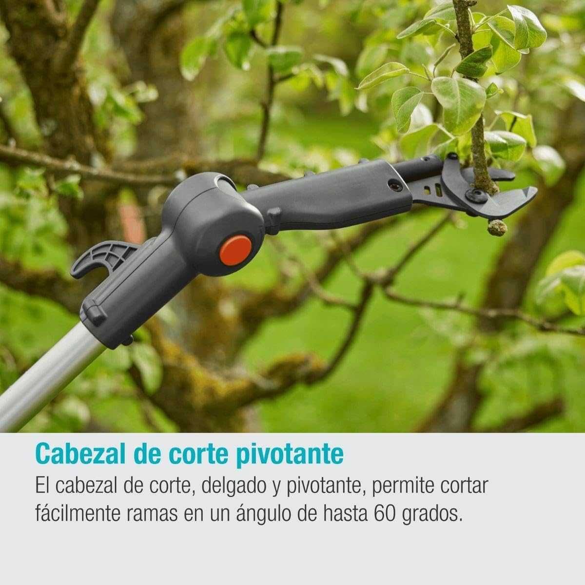 Gardena Akumulatorowe teleskopowe nożyce do drzew HighCut 250/18V