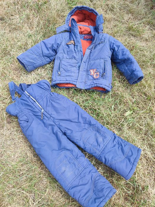 Зимний комбинезон, куртка на мальчика 4-5 лет