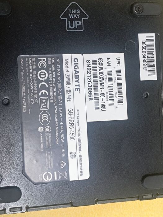 J.NOWY Mini Komputer Gigabyte / Ryzen 5 4500U / 16/512 GB / GWARANCJA