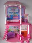 Domek Barbie piętrowy Mattel