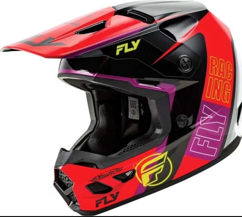 Kask Cross FLY Racing Kinetic Fox