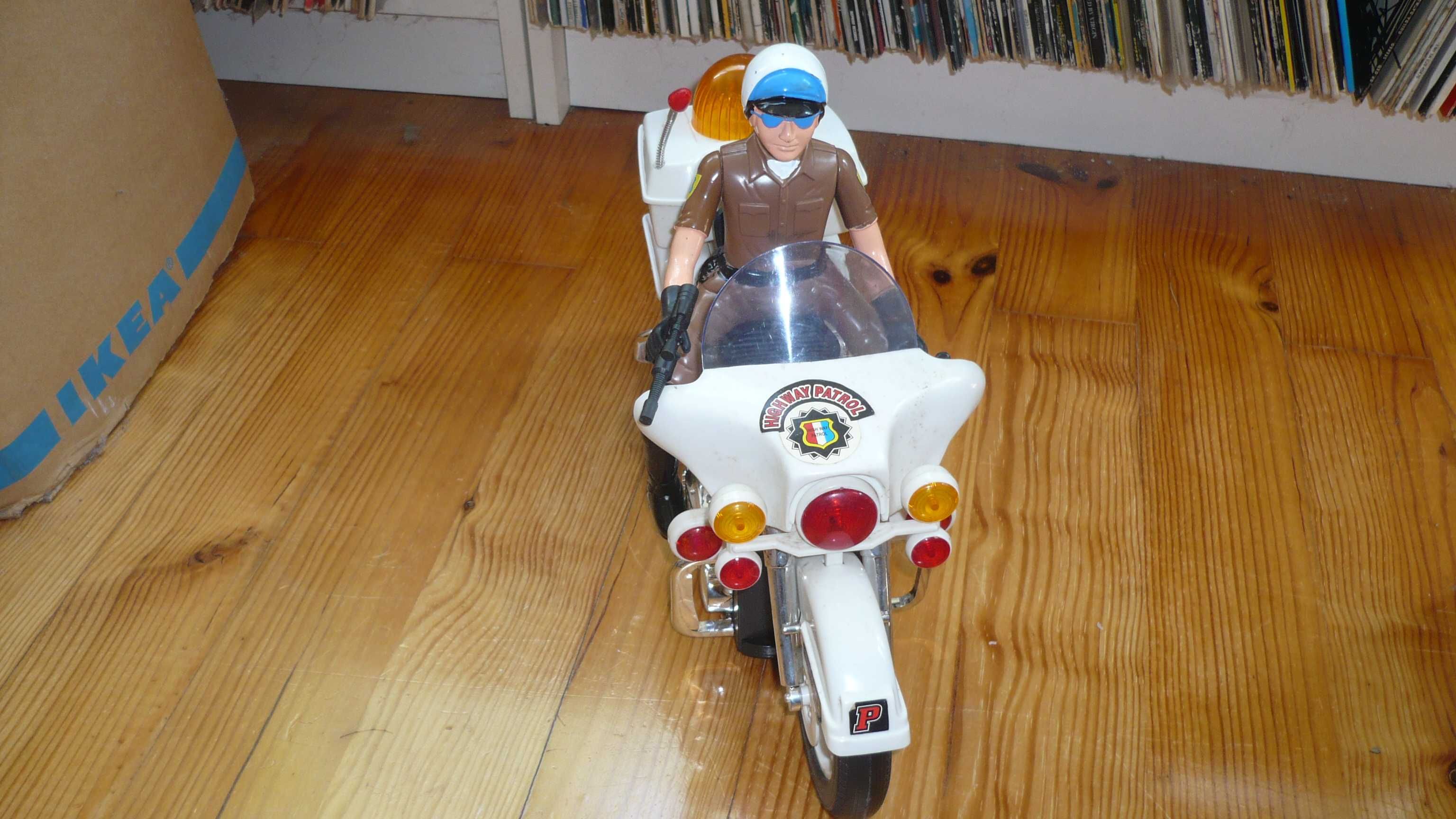 Super Police Motorcycle - Brinquedo Vintage