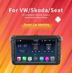 Штатна магнітола 4/64Gb VW Volkswagen Android 14 Caddy Passat Polo Gol