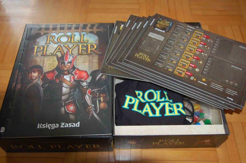 gra Roll Player + postać Żaby + karta Przeklęty pierścień