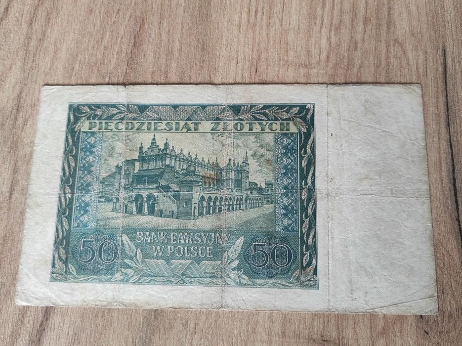 Banknot Polska okupacja niemiecka