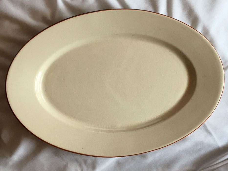 Półmisek , patera , 37 cm, Włocławek, stara