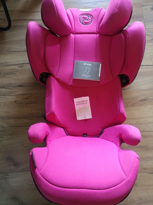 Fotelik cybex solution Z Fix passion Pink 15-36 kg (3-12lat) gr 2/3