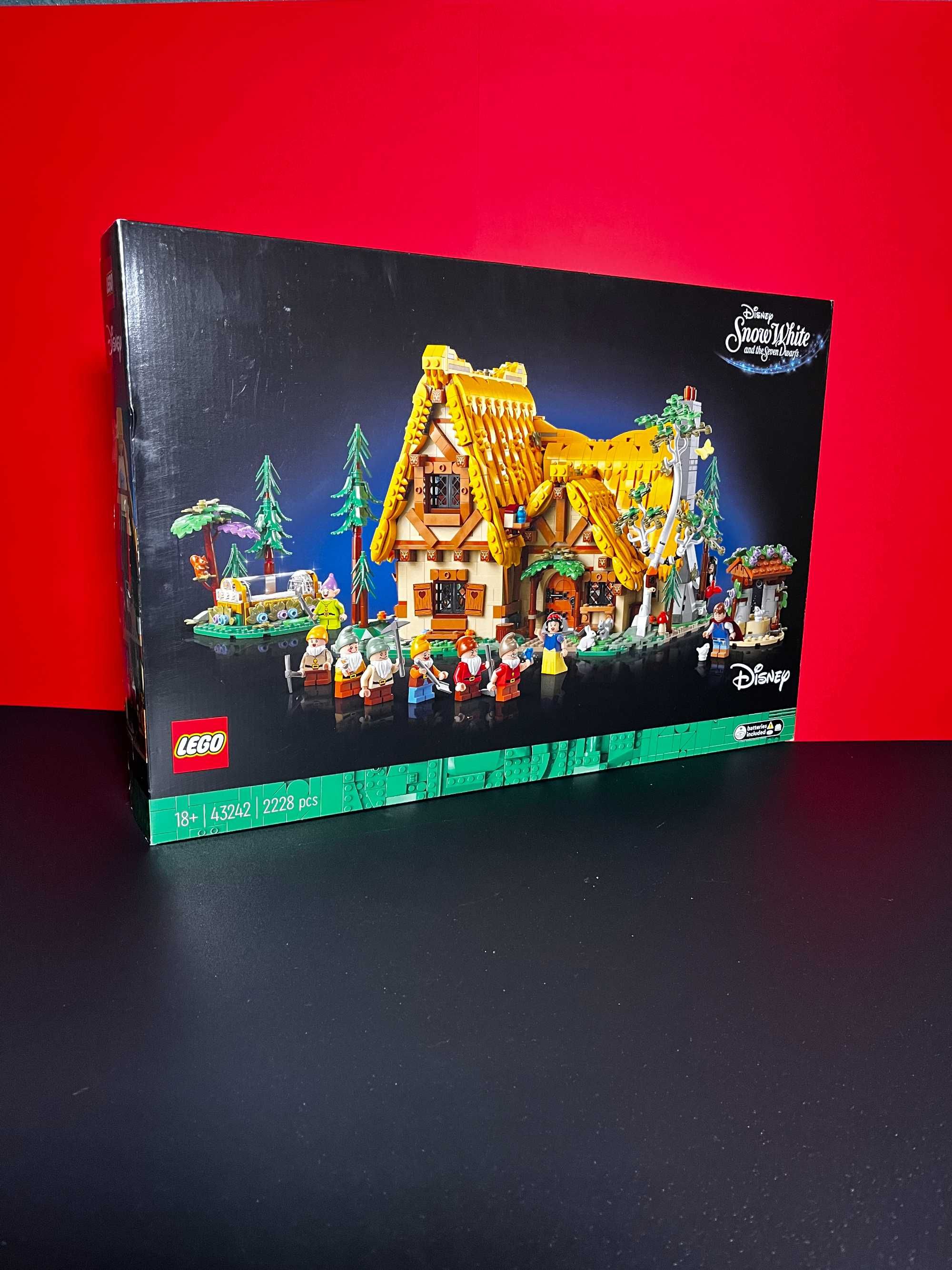 Lego 43242 Котедж Білосніжки та семи гномів