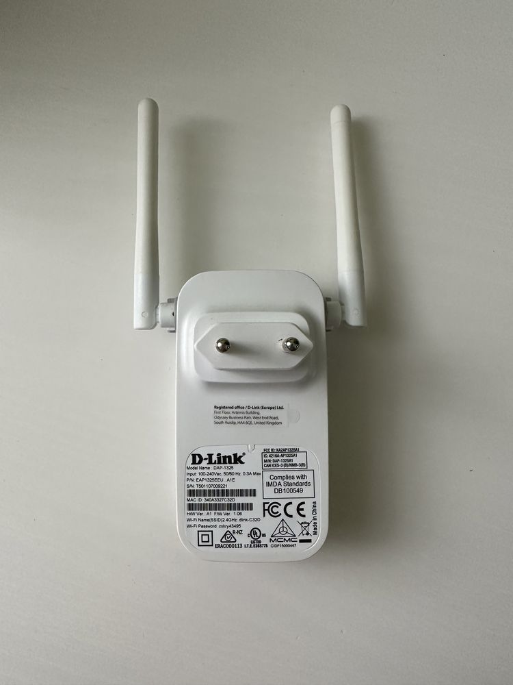 Wzmacniacz sygnału Wifi D-link DAP-1325