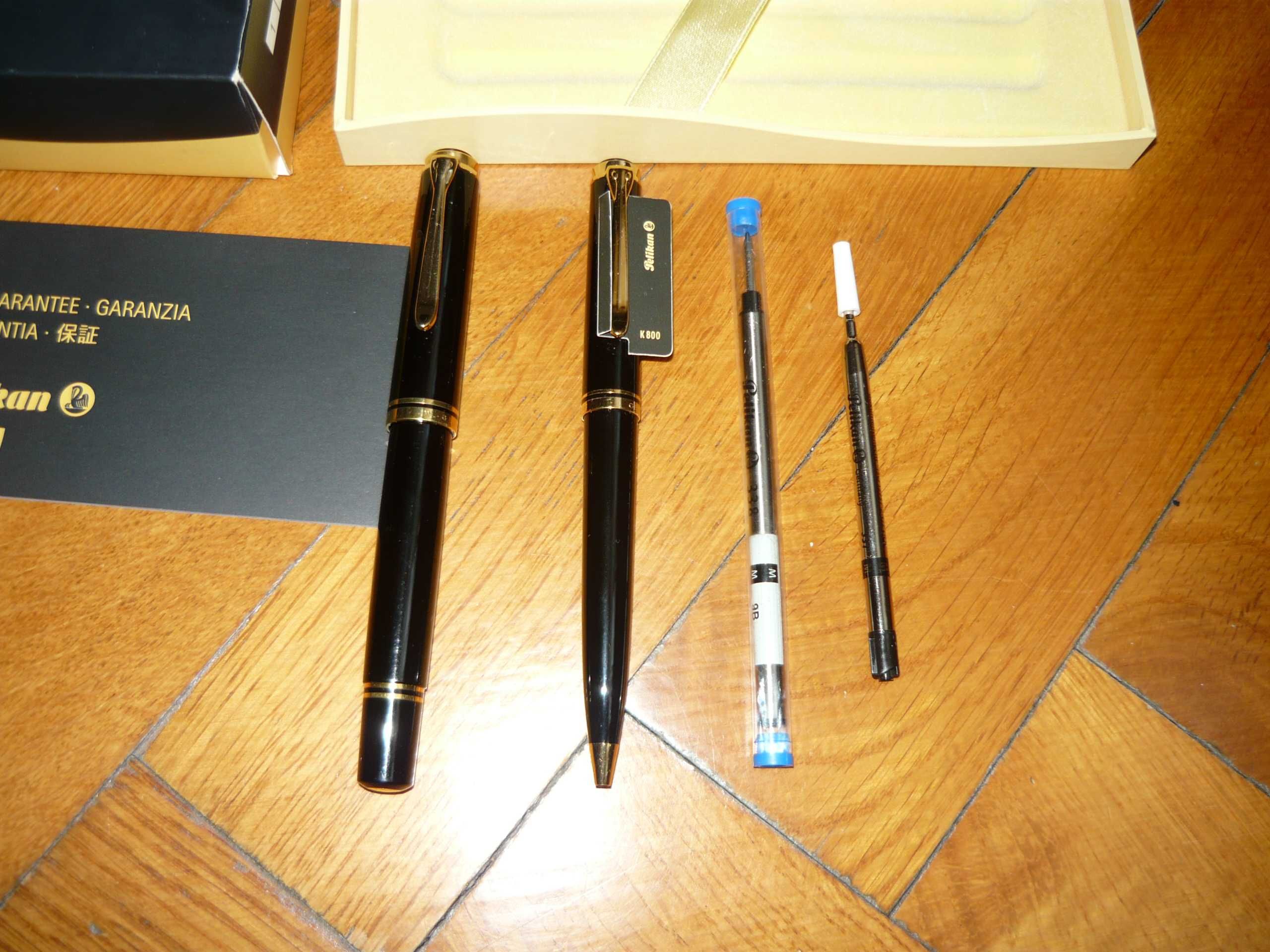 Pelikan 800  zestaw pioro kulkowe i dlugopis NOWE