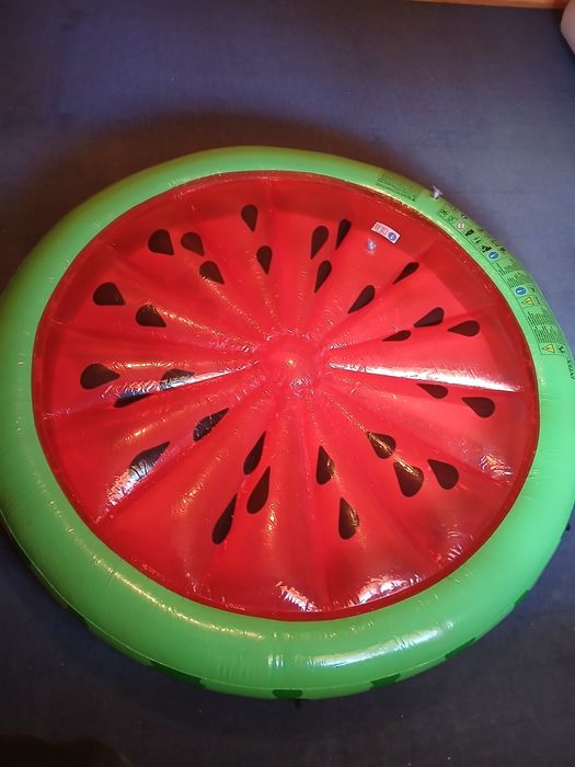 Koło do pływania arbuz