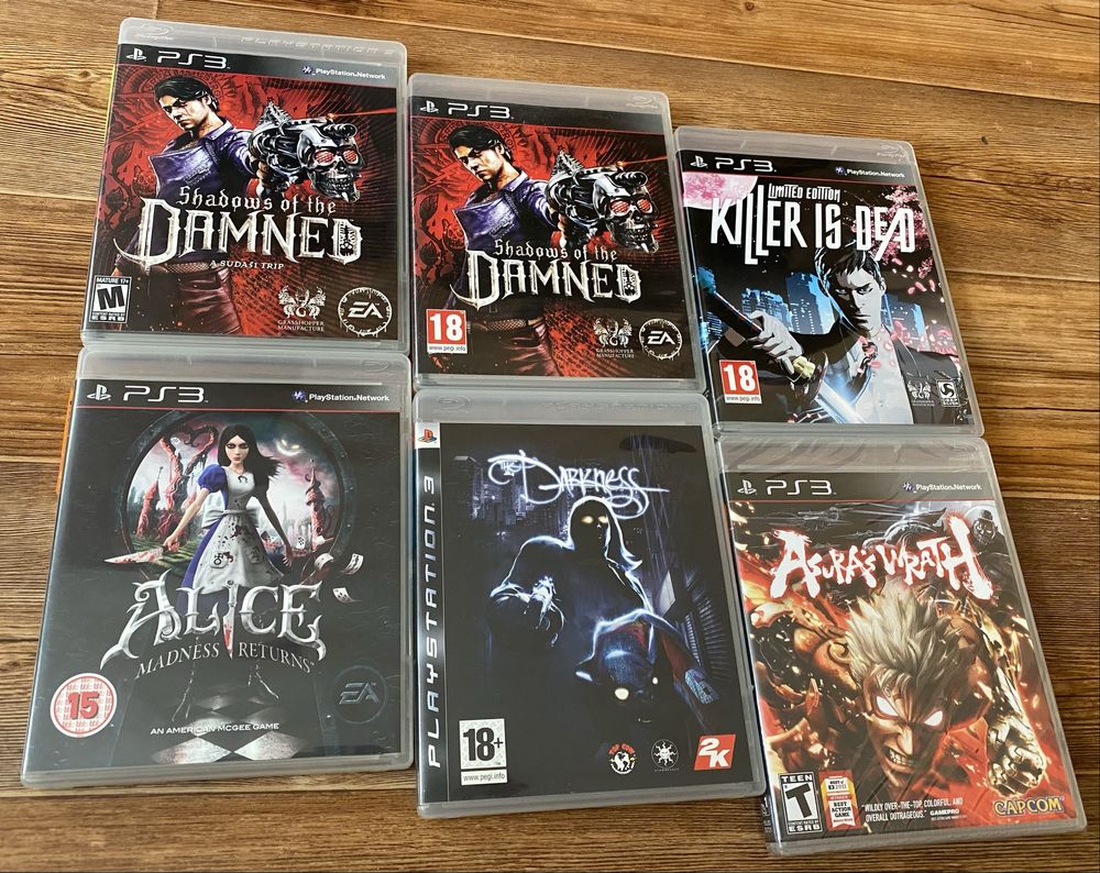Sony PS3: Dark Souls, Dante’s Inferno, Castlevania, Bayonetta, Conan.