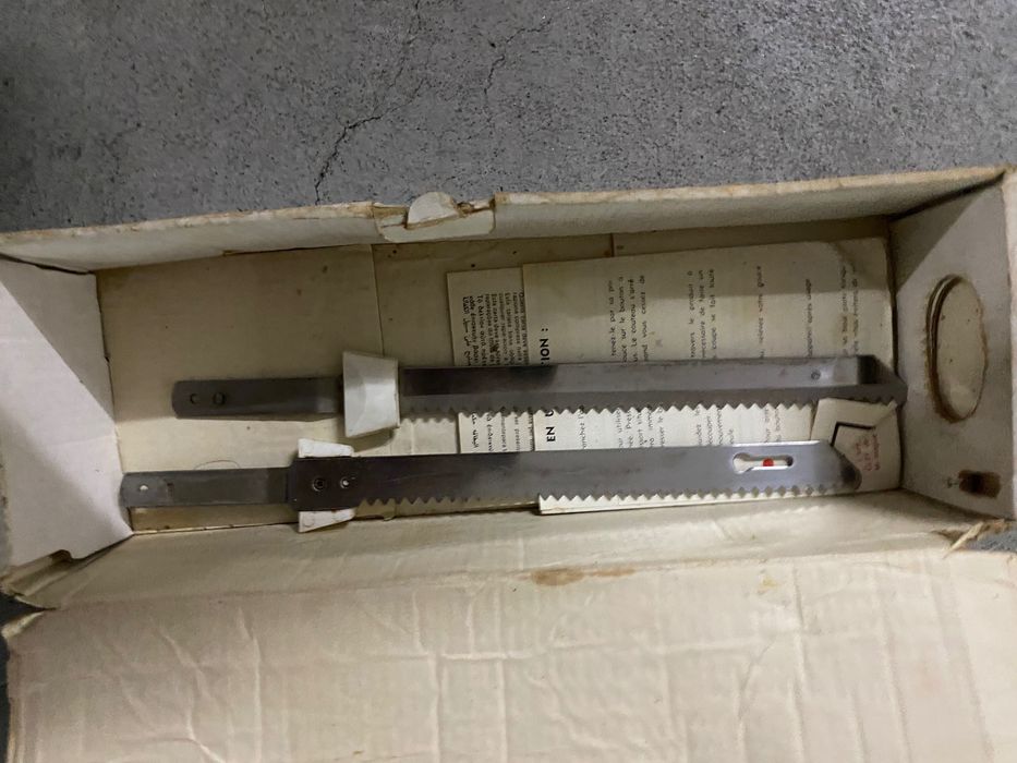 Faça elétrica vintage