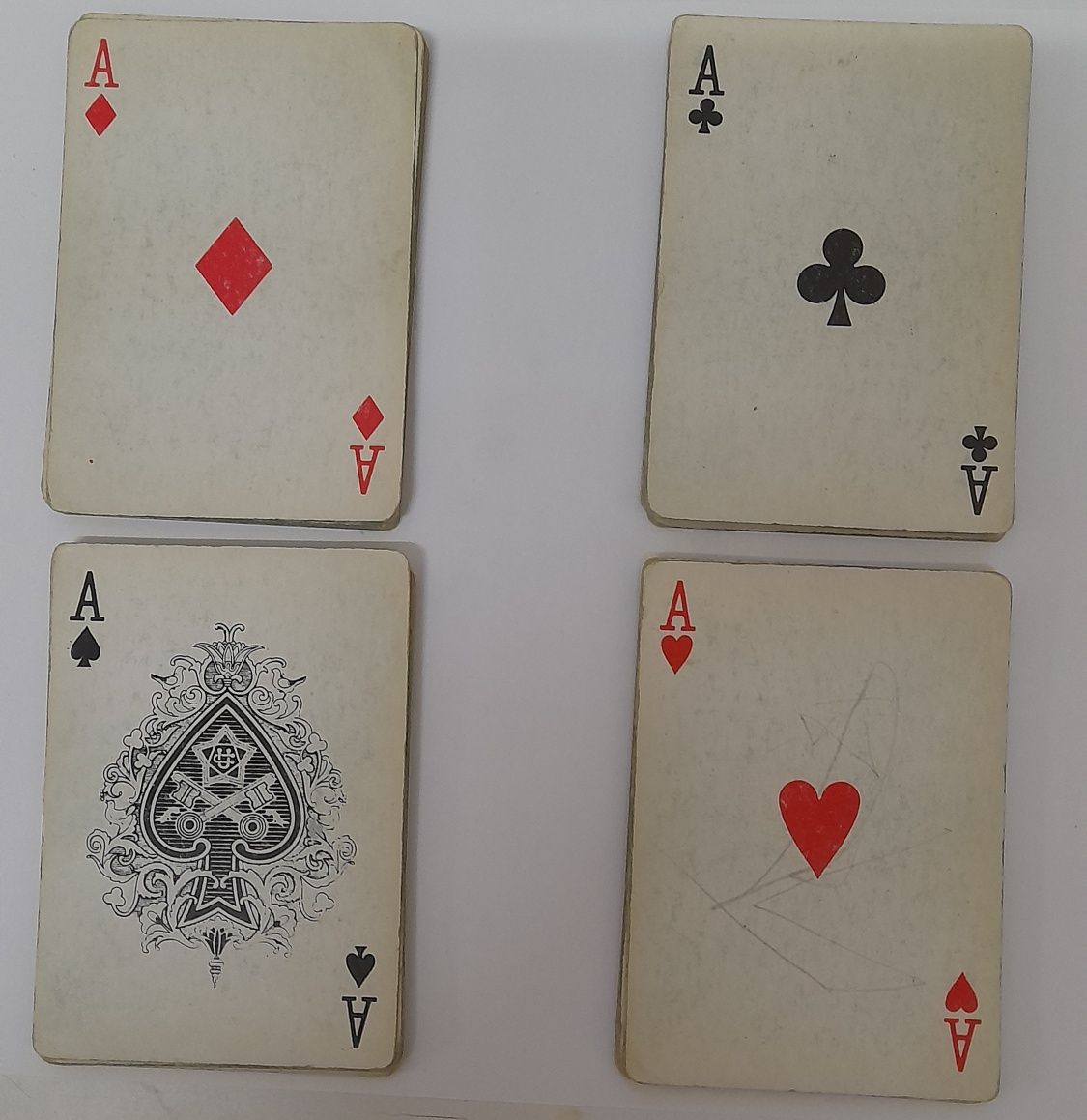 Baralho cartas vintage Ponte sobre o rio Tejo