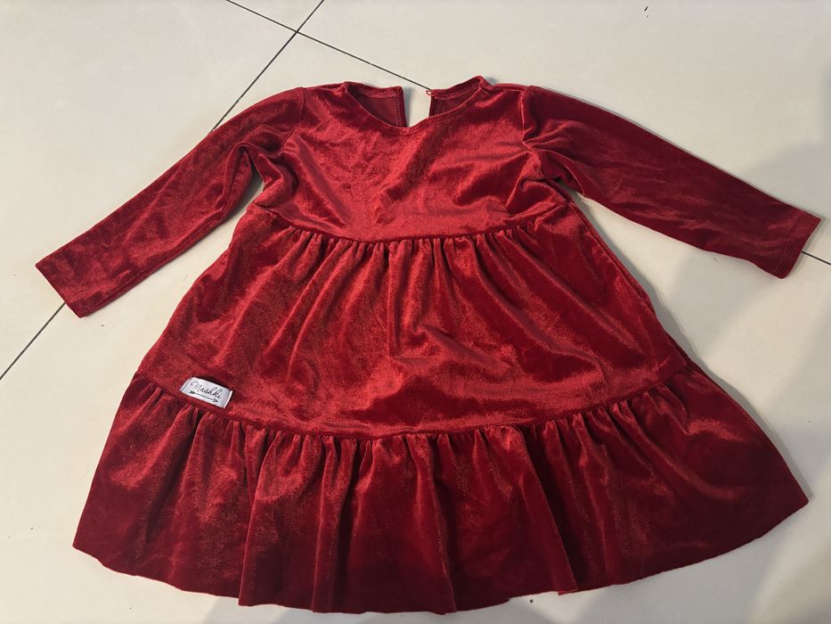 Sukienka Mashki 80 świąteczna