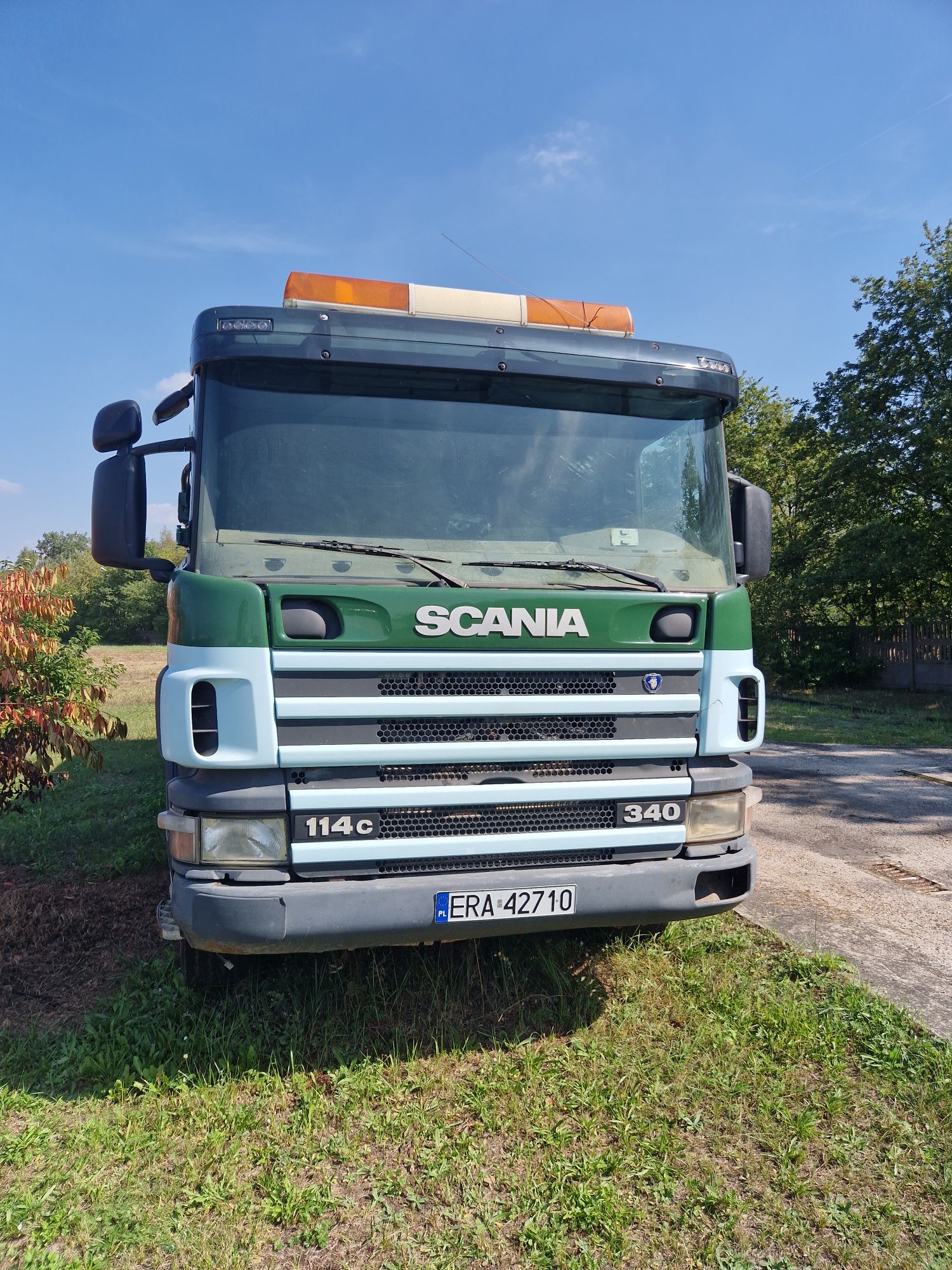 Scania p114C 340km 8x4