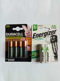 Продам аккамуляторы Energizer и Duracell AA и AAA.