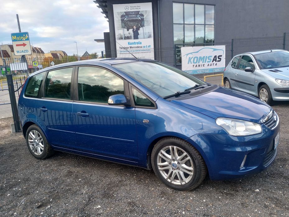 Ford C-Max 1.6D 109KM 2008r * el szyby klima nowe opony hak * TORUŃ