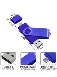 USB Флеш накопичувач MicroData 64GB + micro USB 2.0 (13708)