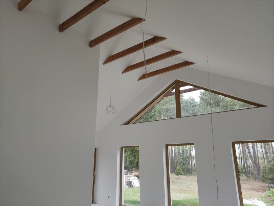 Wykończenie wnętrz.Docieplenia adaptacja poddasza.