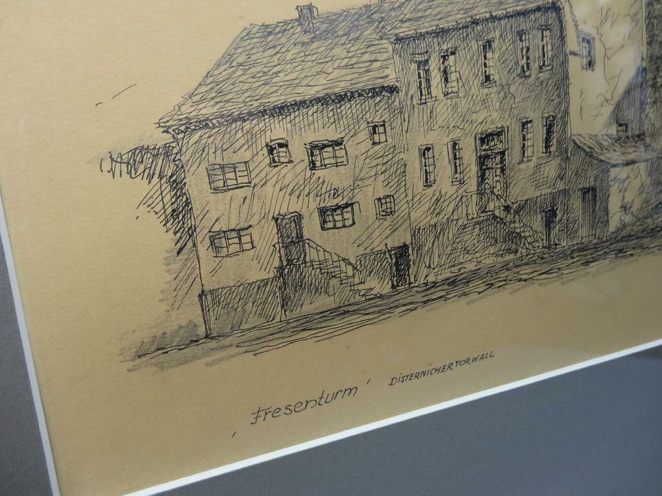 Obraz starego miasta 1953