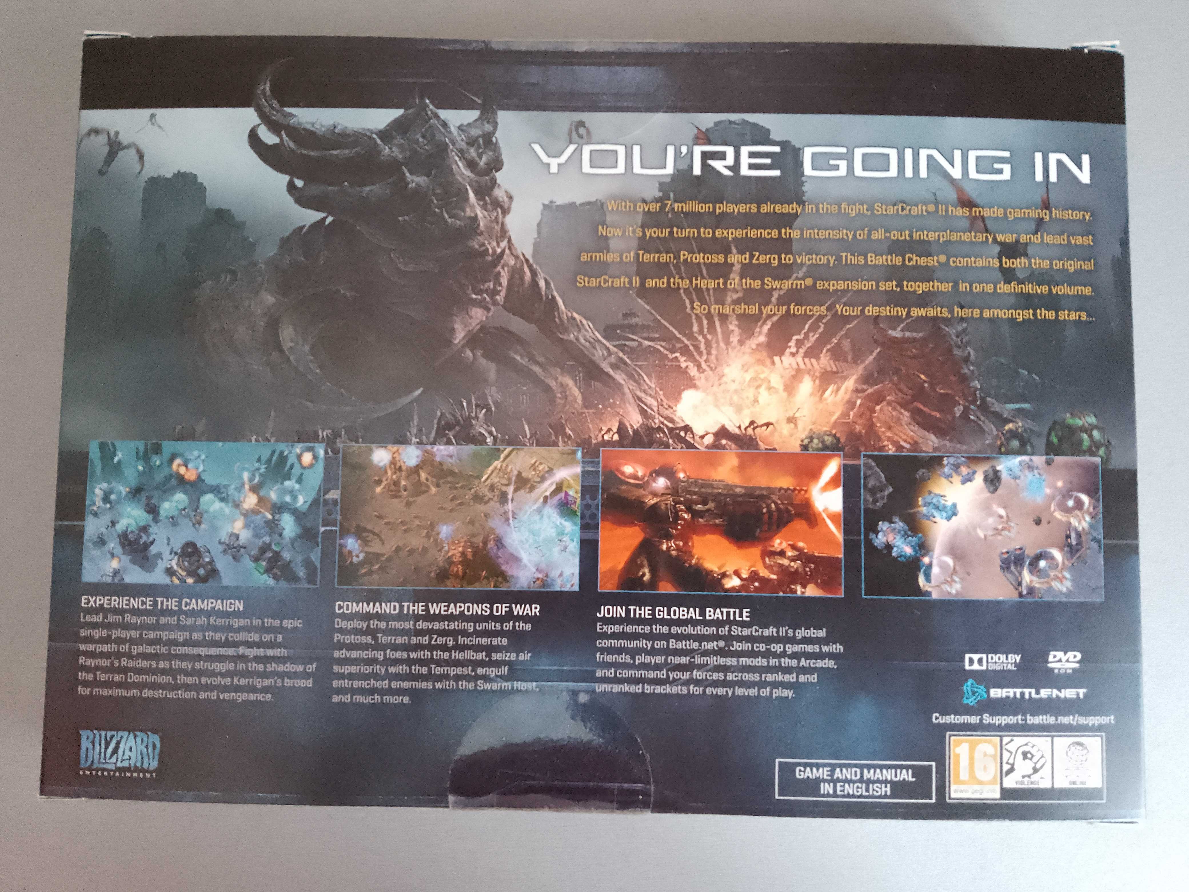 StarCraft II Battlechest Nowa Heart of The Swarm PC Ang.