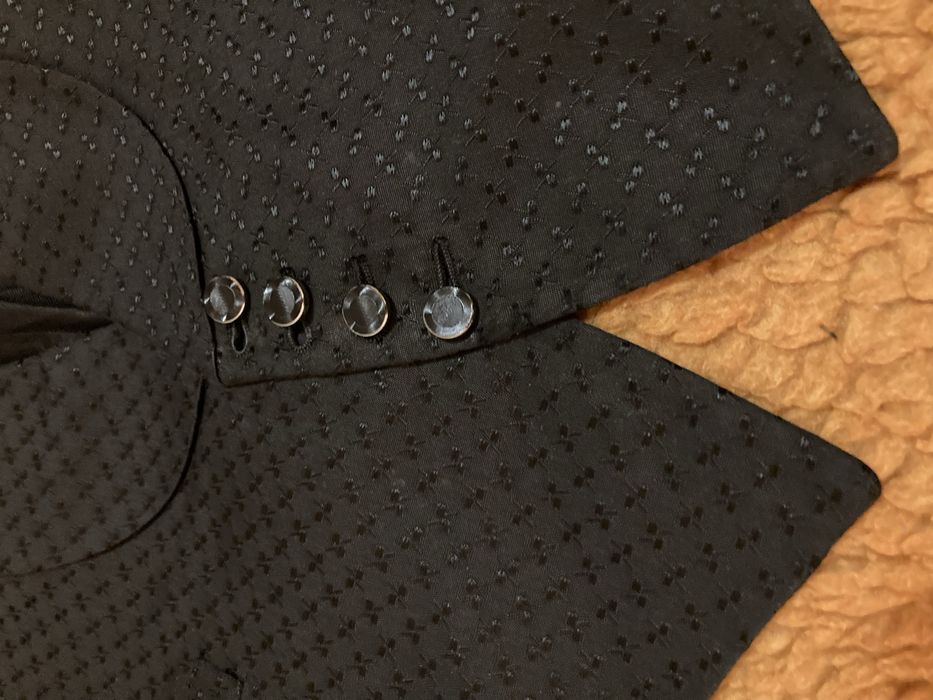 Smoking vintage 3-częściowy z muszką