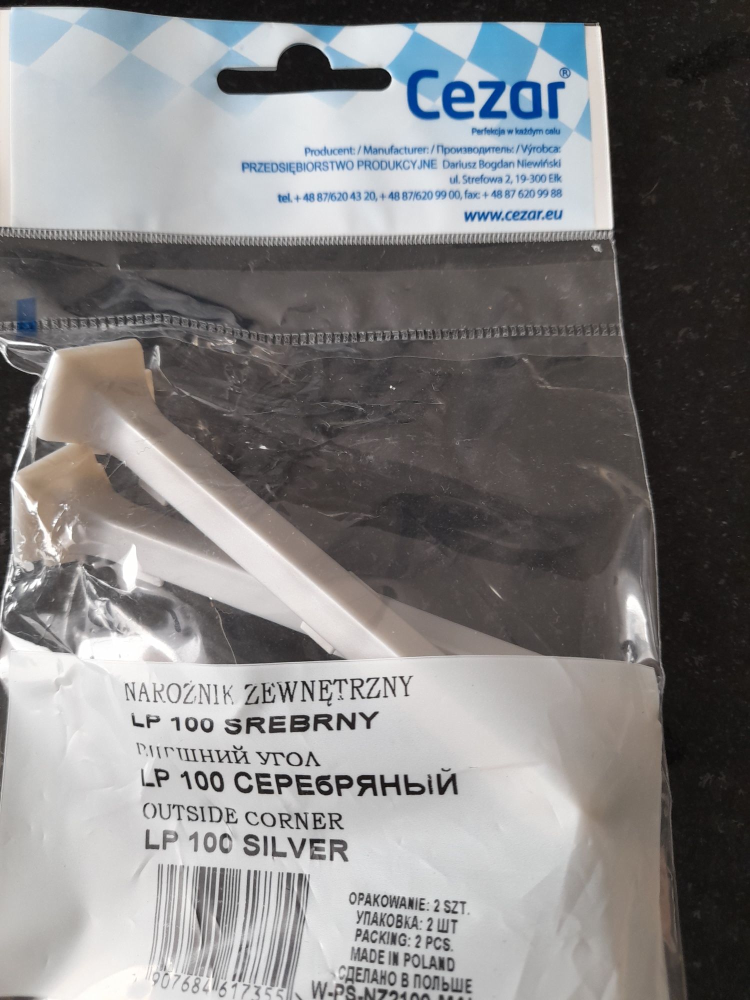 Łączniki do listew przypodłogowych CEZAR